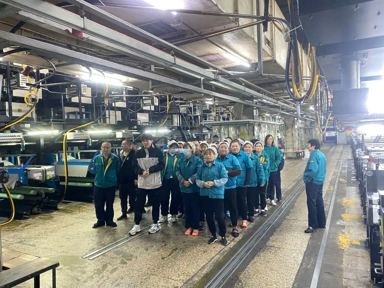 Changshu pólýester framkvæmir neyðarrýmingaræfingu