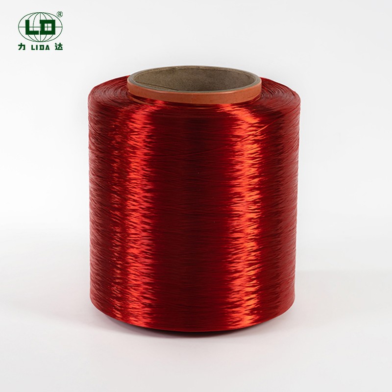 Hvar er hið almennt notaða Anti Fire Nylon 6 Dope Dyed Filament Garn