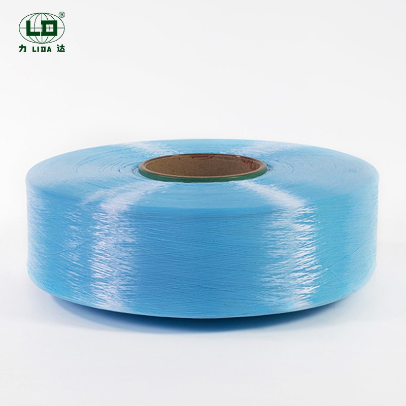 Hverjir eru eiginleikar hálf sljór pólýester Dope Dyed Filament Garn
